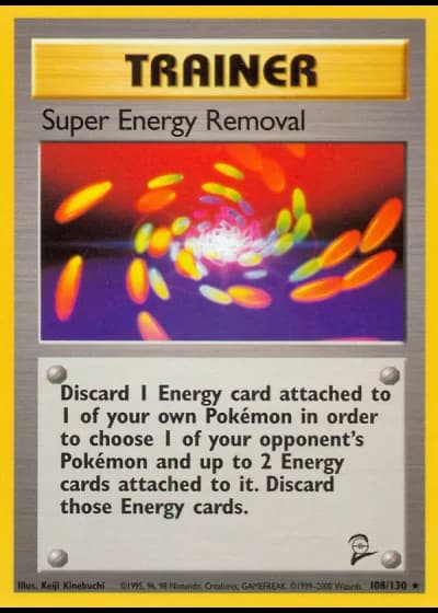 Super Energy Removal #108/130 — Base Set 2