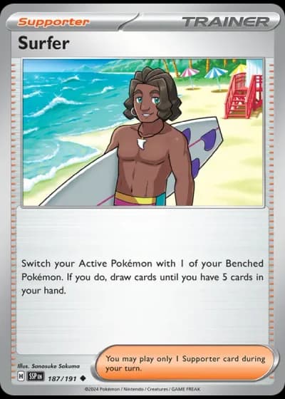 Surfer #187/191 — Surging Sparks