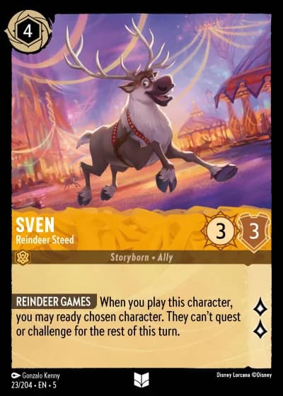 Sven - Reindeer Steed #23/204 — Shimmering Skies