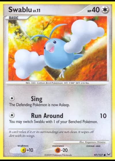 Swablu #97/127 — Platinum