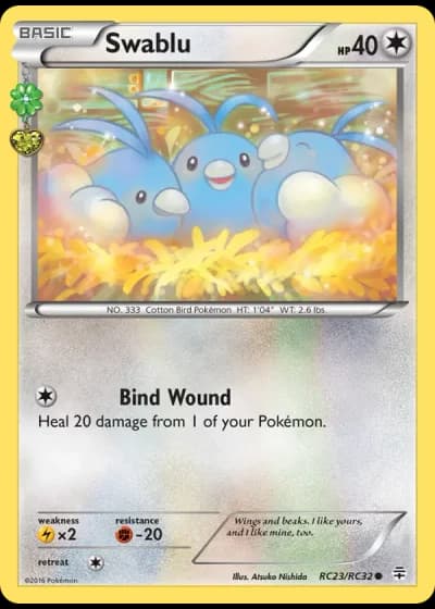 Swablu RC23/32 — Radiant Collection (Generations)