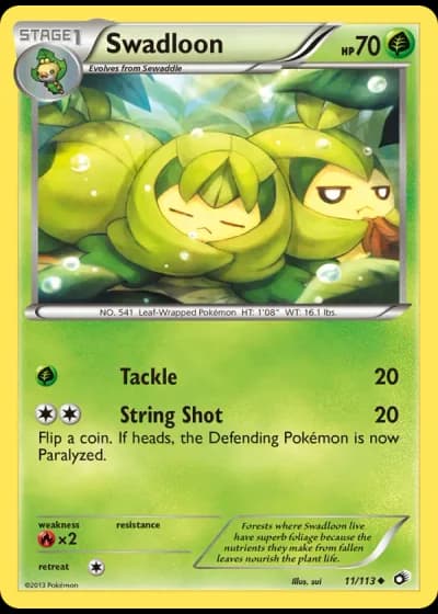 Swadloon #11/113 — Legendary Treasures