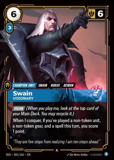 Swain, Visionary #065/248 — Vendetta