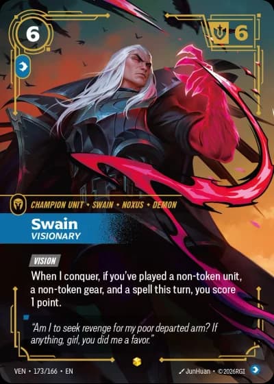 Swain, Visionary #173/248 — Vendetta