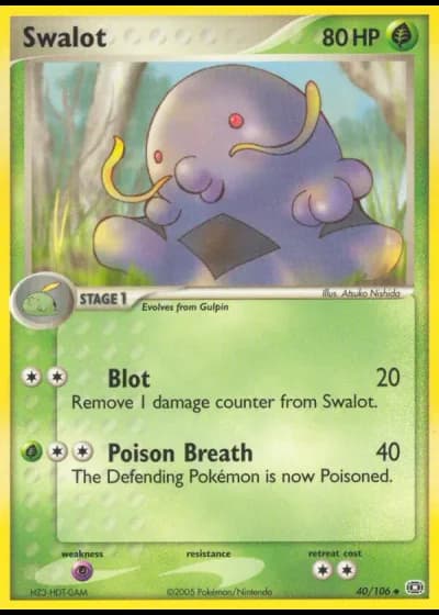 Swalot #40/106 — Emerald