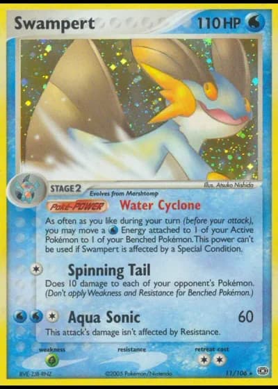 Swampert #11/106 — Emerald