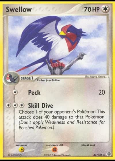 Swellow #41/106 — Emerald
