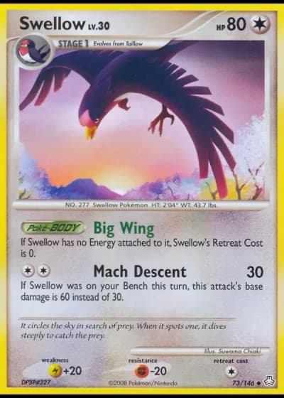 Swellow #73/146 — Il Risveglio dei Miti