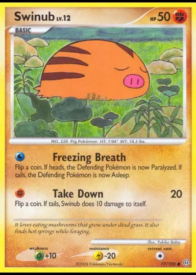 Swinub #77/100 — Stormfront