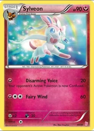 Sylveon #30/30 — XY trainer Kit (Sylveon)
