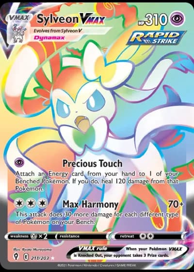 Sylveon VMAX #211/203 — Evolving Skies