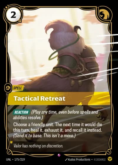 Tactical Retreat #175/308 — Unleashed