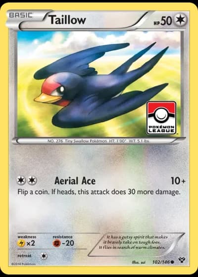 Taillow #102/146 — XY