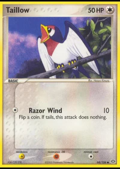 Taillow #68/106 — Emerald