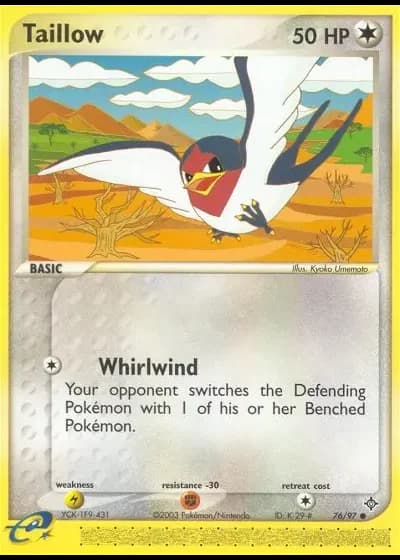 Taillow #76/97 — Dragon