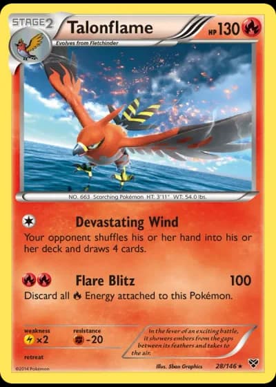 Talonflame #28/146 — XY