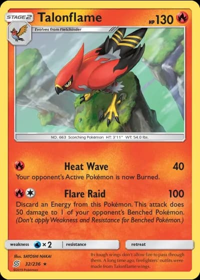 Talonflame #32/236 — Unified Minds