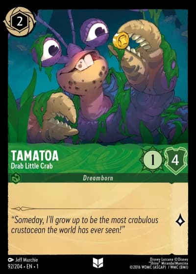 Tamatoa - Drab Little Crab #92/204 — The First Chapter