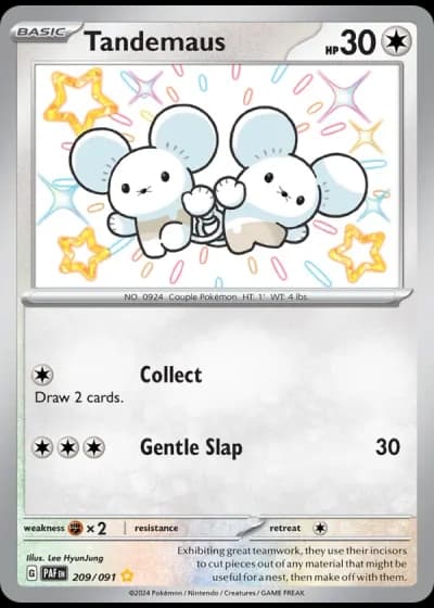 Tandemaus #209/91 — Paldean Fates