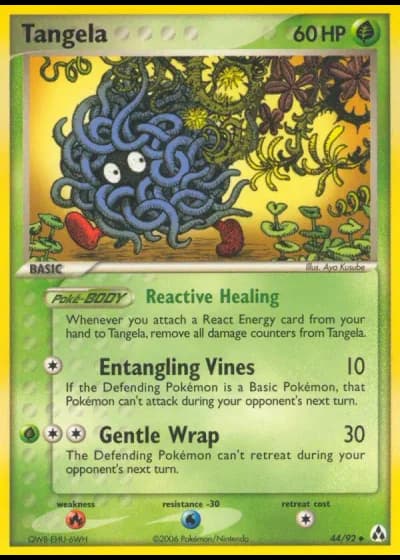 Tangela #44/92 — EX La Leggenda di Mew