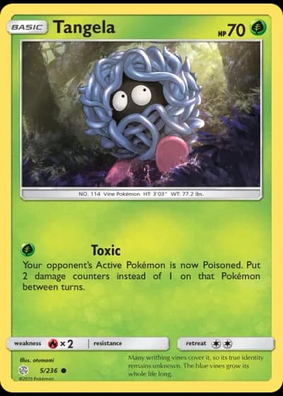 Tangela #5/236 — Cosmic Eclipse