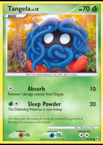 Tangela #76/99 — Arceus