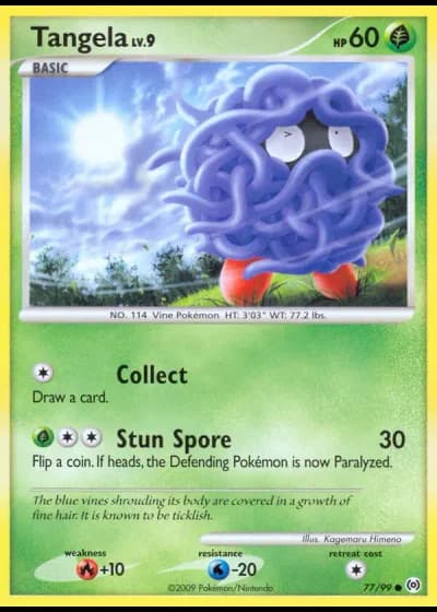 Tangela #77/99 — Arceus