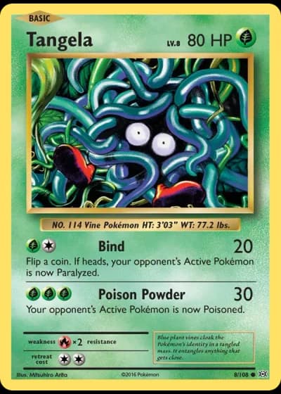 Tangela #8/108 — Evolutions