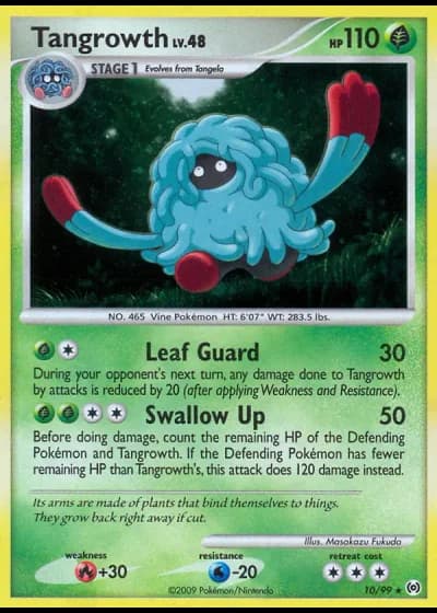 Tangrowth #10/99 — Arceus