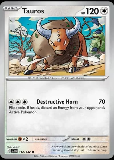 Tauros #112/142 — Stellar Crown