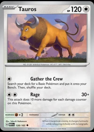 Tauros #128/165 — 151