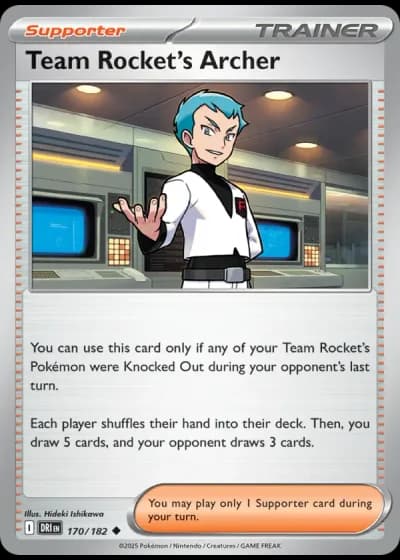 Team Rocket's Archer #170/182 — Destined Rivals