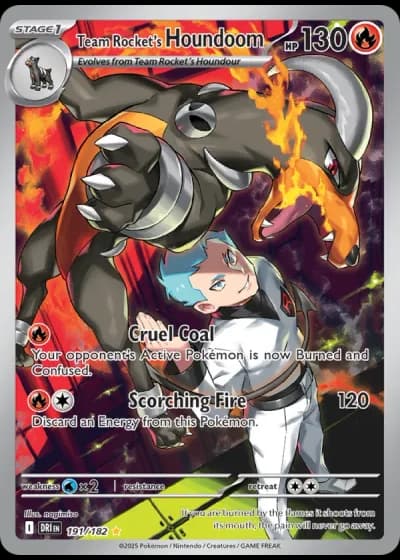 Team Rocket's Houndoom #191/182 — Destined Rivals
