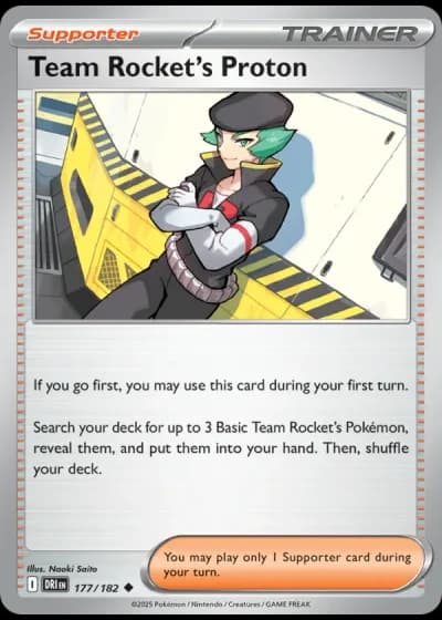 Team Rocket's Proton #177/182 — Destined Rivals