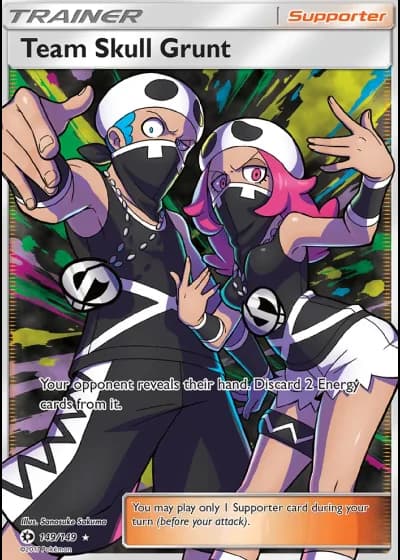 Team Skull Grunt #149/149 — Sun & Moon