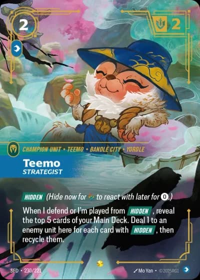 Teemo, Strategist #230/303 — Spiritforged