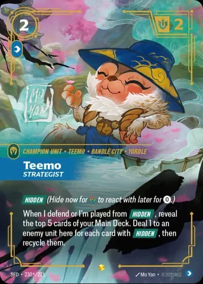 Teemo, Strategist #230s/303 — Spiritforged