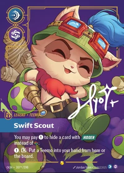 Teemo, Swift Scout #307s/352 — Origins