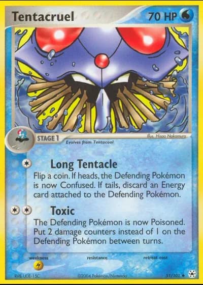 Tentacruel #51/101 — Hidden Legends