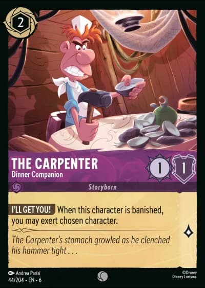 The Carpenter - Dinner Companion #44/204 — Azurite Sea