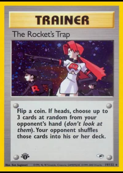 The Rocket's Trap #19/132 — Gym Heroes