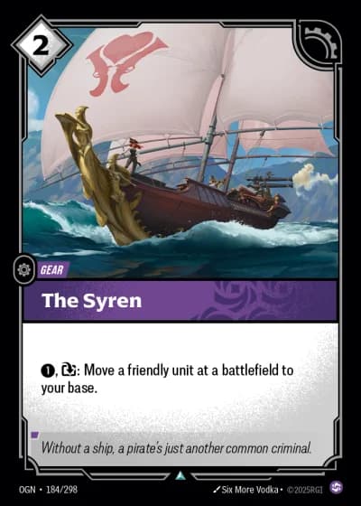 The Syren #184/352 — Origins