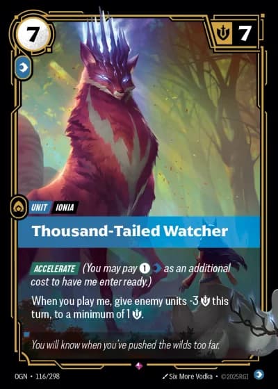 Thousand-Tailed Watcher #116/352 — Origins