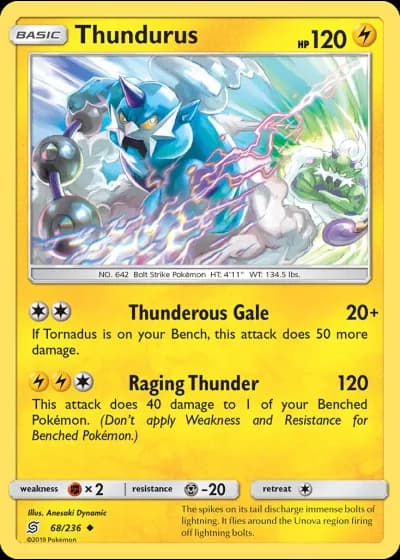 Thundurus #68/236 — Unified Minds