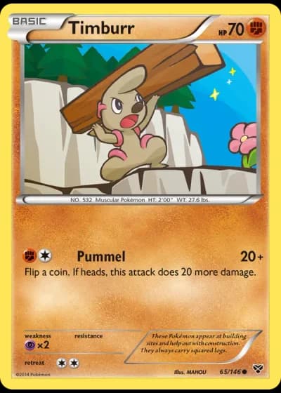 Timburr #65/146 — XY