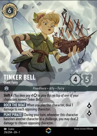 Tinker Bell - Giant Fairy #216/204 — The First Chapter