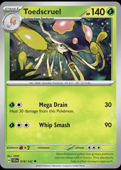 Toedscruel #018/142 — Stellar Crown