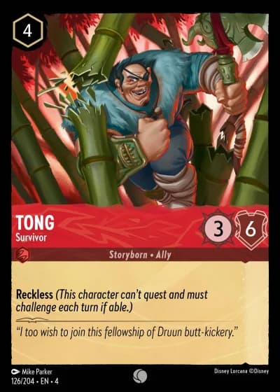 Tong - Survivor #126/204 — Ursula's Return