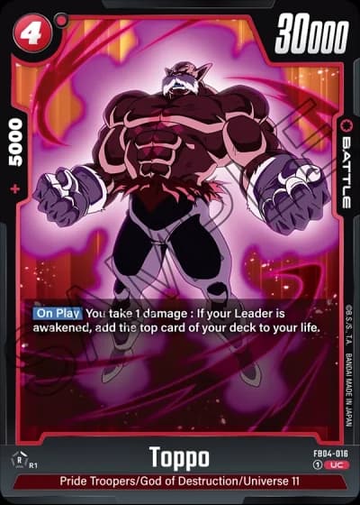 Toppo  FB04-016 — Ultra Limit (FB04)