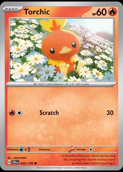 Torchic #022/159 — Journey Together